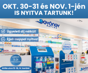 Read more about the article Ünnepi nyitvatartás: Október 30-31 és November 1-jén is nyitva tartunk!