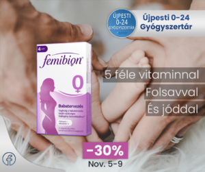 Read more about the article Femibion 0 Babatervezés – 30% akció November 5-9-ig.